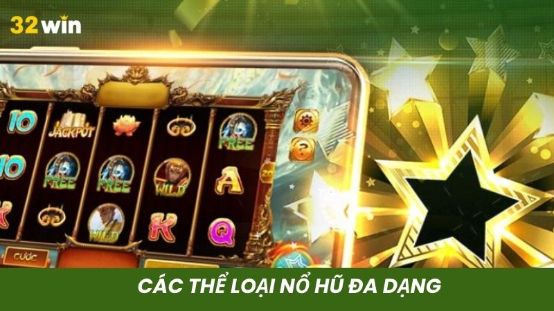 Các thể loại nổ slot siêu đa dạng