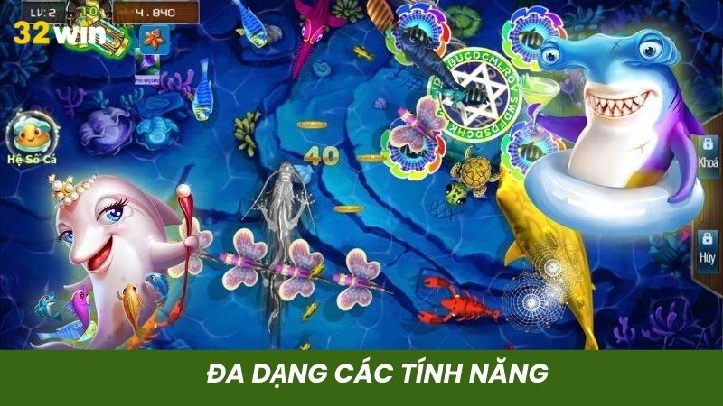 Tính năng cực kỳ đa dạng để anh em tha hồ thử sức
