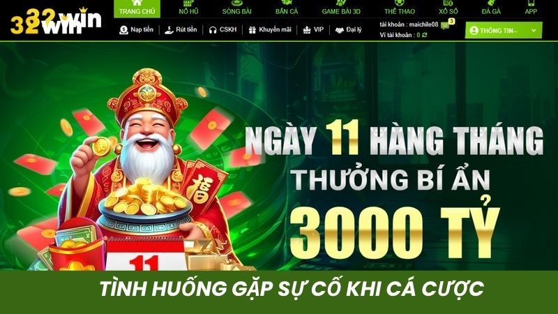 Sử dụng thông tin CSKH khi gặp vấn đề trong lúc cá cược