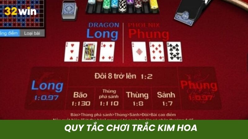 Quy tắc chơi trác kim hoa siêu dễ hiểu