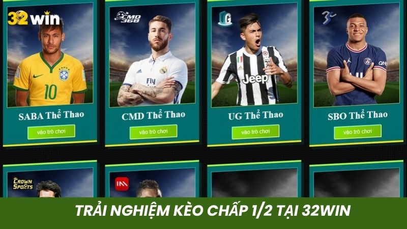 Xanh chín với kèo cược 0.5 tại nhà cái 32win